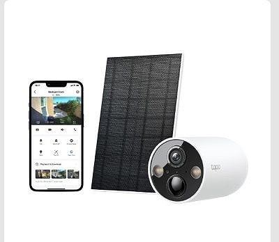 TP-LINK 屋外用　Wi-Fi　防犯カメラ　400万画素・AIがお知らせ