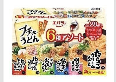 エバラ　プチッとうどん6種アソート　7袋入　計28個入