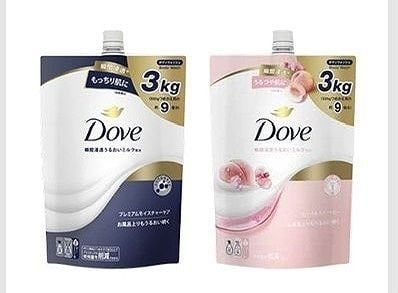Dove　ボディウォッシュ　プレミアム/ピーチ＆スイートピー　3kg