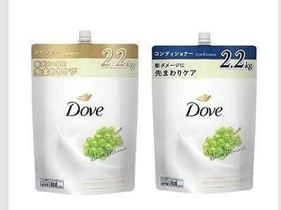 Dove　シャンプー/コンディショナー　シャインマスカット　2.2kg