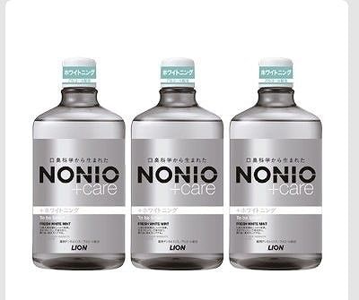 NONIO　ホワイトニングデンタルリンス　1,000ml×3本
