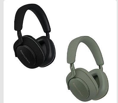 Bowers&Wilkins ワイヤレスヘッドホン Px7S2e ブラック/グリーン