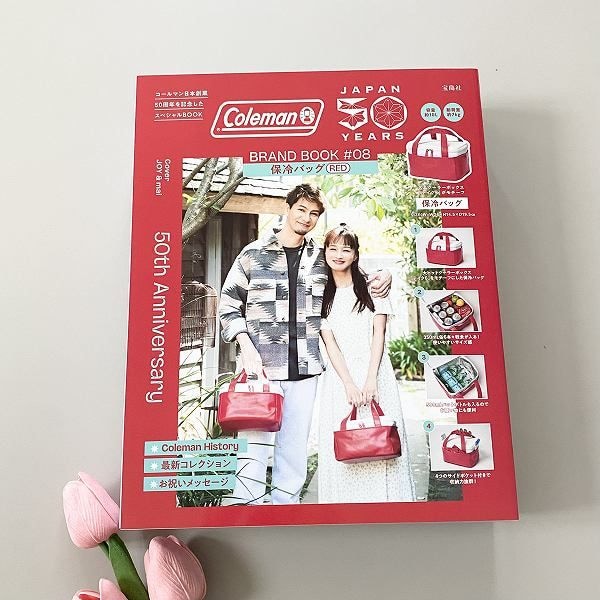 『Coleman BRAND BOOK #08 保冷バッグ RED』