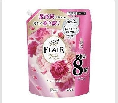 ハミングフレア　柔軟剤　フローラルスウィートの香り　2,800ml　280回分