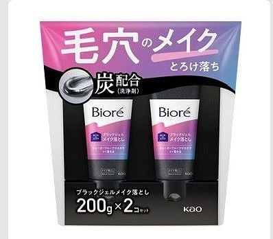 ビオレ　おうちdeエステ　メイク落とし　ブラックジェル　200g×2個