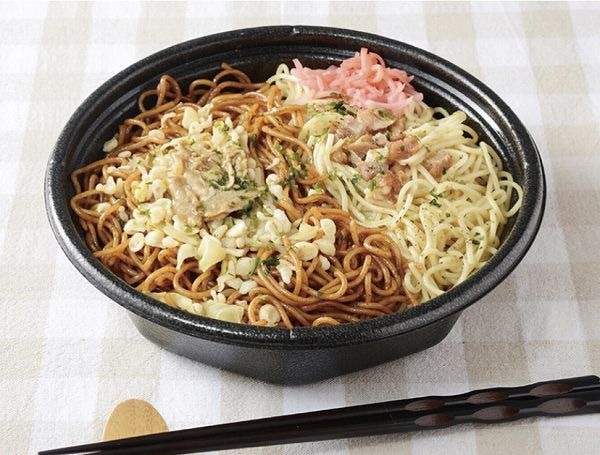 合わせすぎ！ソース＆塩焼そば
