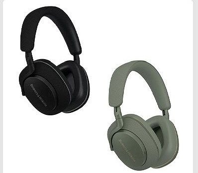 Bowers&Wilkins ワイヤレスヘッドホン Px7S2e ブラック/グリーン