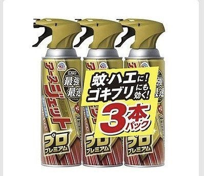 アース製薬　アースジェット　プロプレミアム　450ml×3個