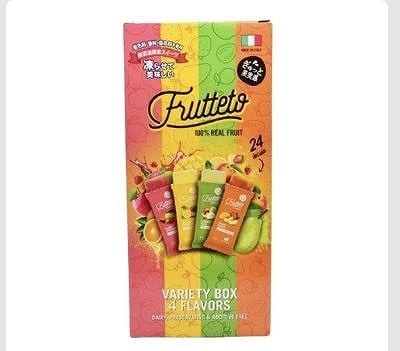 フルッテ―ト　100％無添加　アイスキャンディ　4種×6個