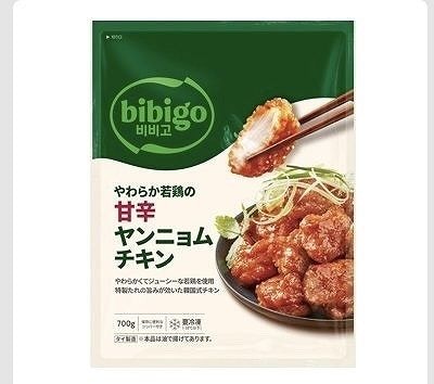 CJ bibigo やわらか若鶏の甘辛ヤンニョムチキン　700g