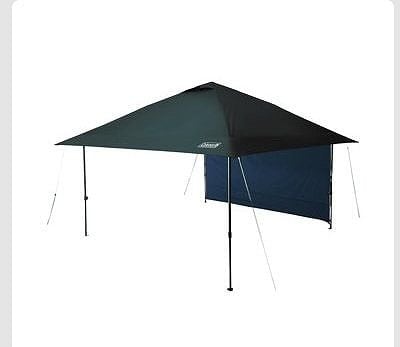 Coleman　キャノピーサンウォール付　4m×4ｍ