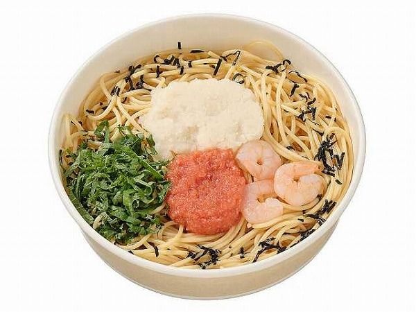 海老と明太子と大根おろしの和風パスタ