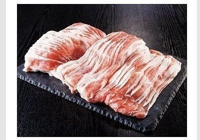 カナダ産　チルド　豚肉　三元豚　バラ　しゃぶしゃぶ/焼肉