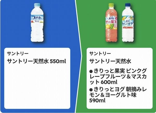 サントリー サントリー天然水 550ml