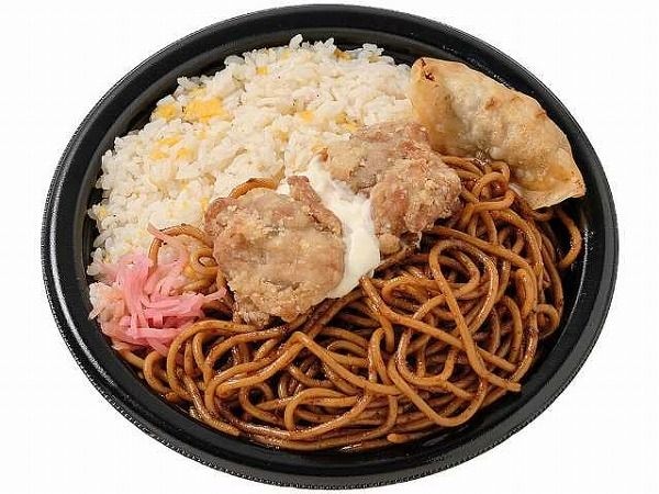 玉子チャーハン＆ソース焼きスパの中華弁当