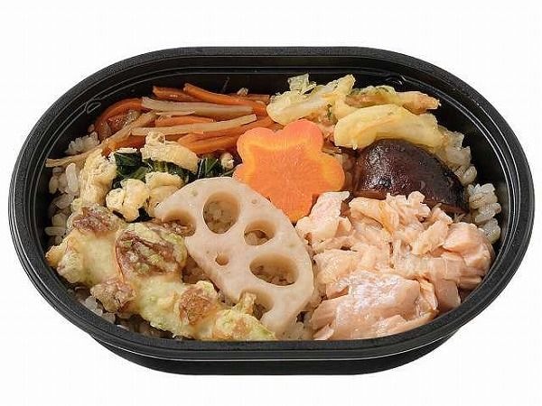 炙り焼きハラスとだしごはん（もち麦）