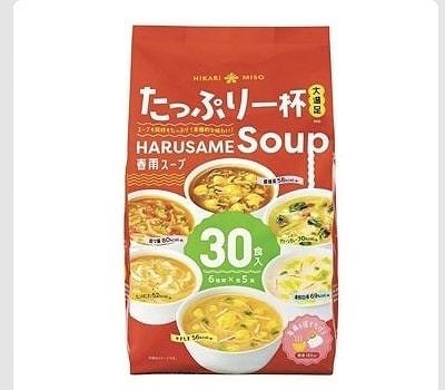 ひかり味噌　春雨スープ　6種類（30食入）