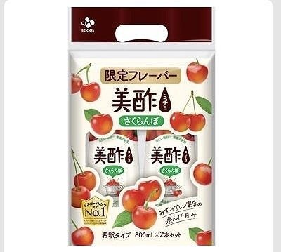 CJ 美酢 さくらんぼ 800ml×2本