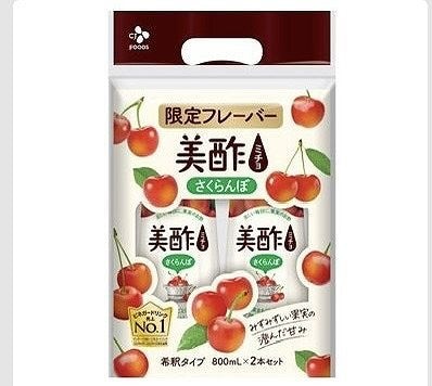 CJ 美酢 さくらんぼ 800ml×2本