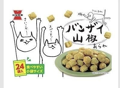 岩塚製菓 バンザイ山椒 30g×24袋