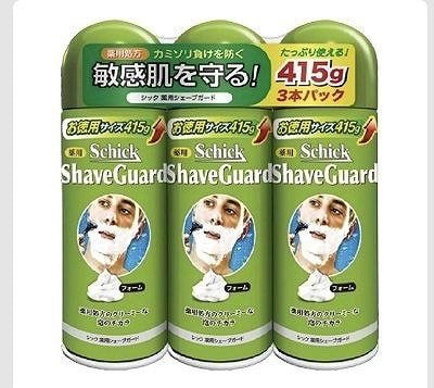 Schick　薬用シェーブガードフォーム　415g×3本パック