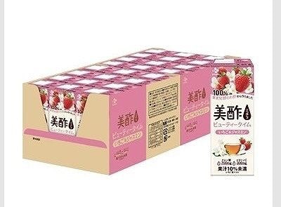 CJ美酢　いちご＆ジャスミン　ストレートタイプ　200ml×24パック