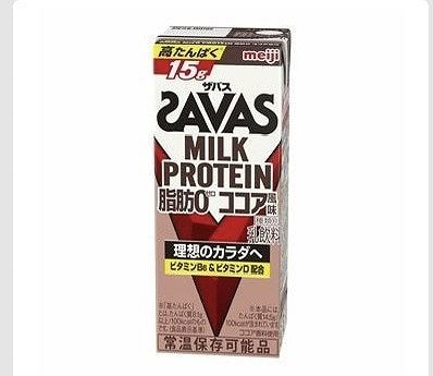SAVAS ミルクプロテイン　ココア風味　200ml✕24本