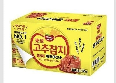 DONGWON 唐辛子ツナ 100g×12缶入