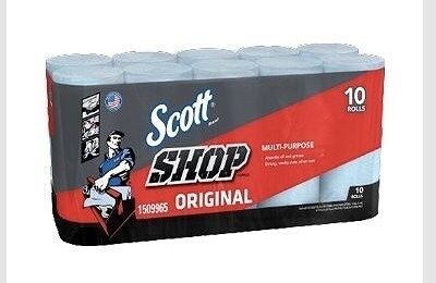 Scott　カーショップタオル　55シート×10ロール