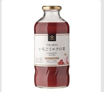 久世福商店　いちごミルクの素　575ml