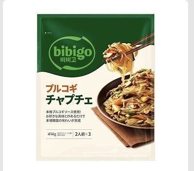 CJ　bibigo プルコギチャプチェ 2人前×3袋