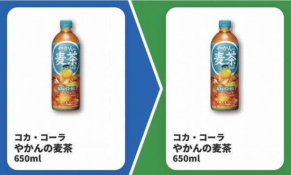 コカ・コーラやかんの麦茶650ml