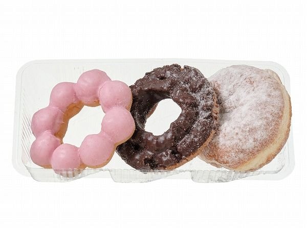 3種の食感アソートドーナツ