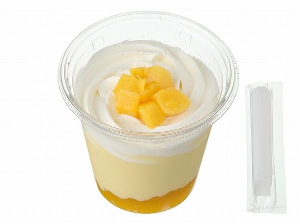 まぜまぜスイーツ　マンゴー＆ヨーグルト