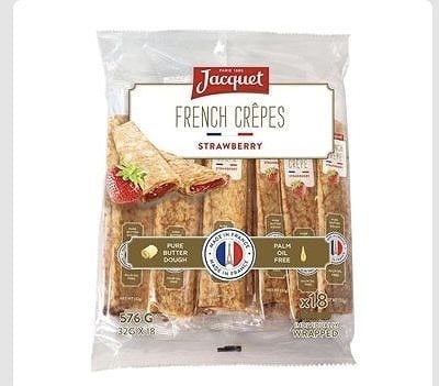 Jacquet　ストロベリークレープ　32g×18個