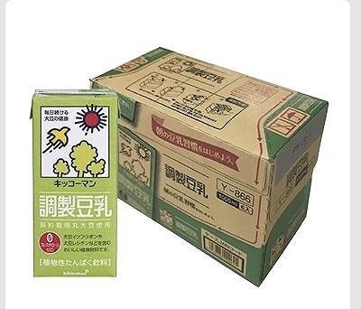 キッコーマン　調整豆乳　1,000ml✕6本