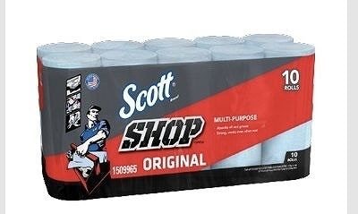 Scott　カーショップタオル　55シート×10ロール