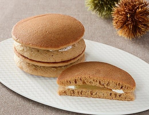 ふわもちパンケーキ　マロン　2個入