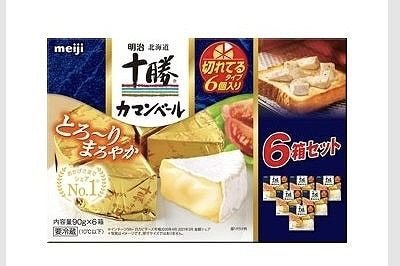 明治 北海道十勝カマンベール 切れてるタイプ 6ピース(90g)×6箱