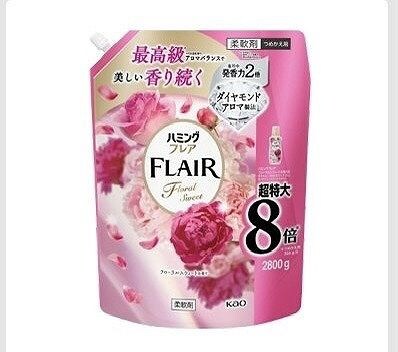 ハミングフレア 柔軟剤 フローラルスウィートの香り 2,800g 280回分