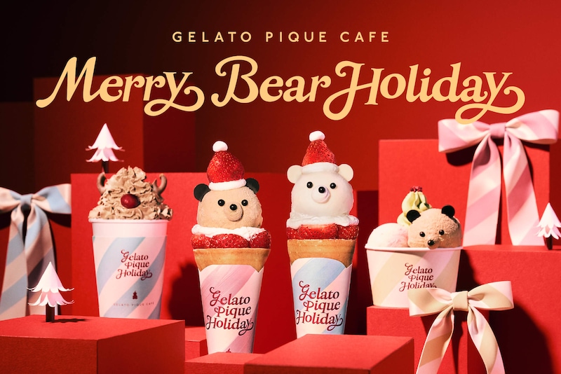 【gelato pique cafe】11/27(木)〜の「ホリデー限定メニュー」が可愛すぎて超話題♡