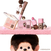 【MilleFée×モンチッチ】可愛すぎて悶絶♡めじるしチャーム付きチークから多幸感パレットまで全パケ見せ！