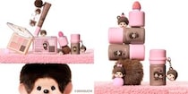 【MilleFée×モンチッチ】可愛すぎて悶絶♡めじるしチャーム付きチークから多幸感パレットまで全パケ見せ！