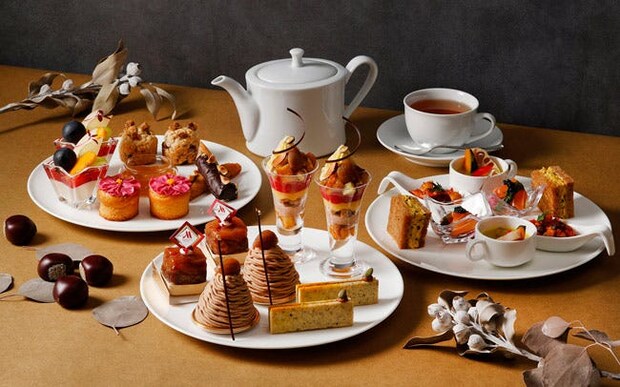 モンブラン欲を満たす、東京の栗アフタヌーンティー5選。目の前で仕上げられるパフェのようなモンブランやヴィーガンスイーツも