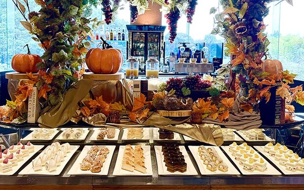 ホテルニューオータニ(東京)秋スイーツビュッフェが幸せすぎる!ぶどうにモンブランと高級デザート&サンドイッチを好きなだけ