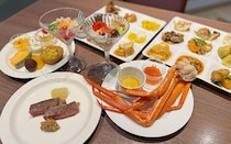 東京ドームホテルの北海道ディナービュッフェが最高すぎる！盛れる海鮮パフェに、ローストビーフ、紅ズワイガニ、〆パフェも