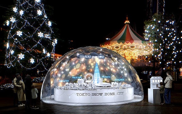 東京ドームシティのイルミネーションイベント「TOKYO SNOW DOME CITY」！写真映え間違いなしのスノードーム＆巨大ツリー