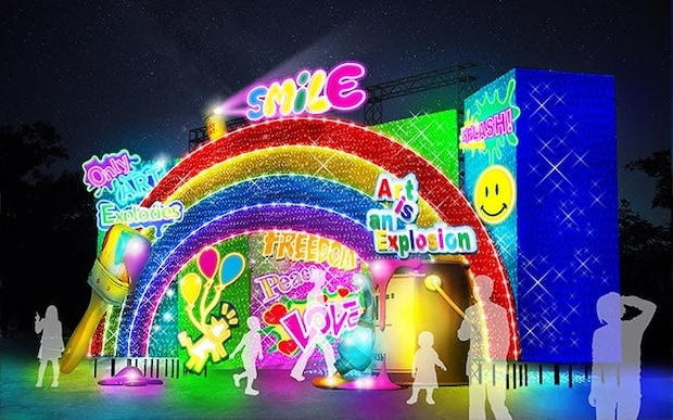 「東京ドイツ村ウインターイルミネーション2025-2026」。美術館にいるみたいなアートなイルミ&クリスマスマーケットも