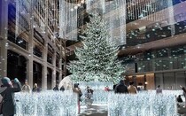 KITTEで、約65,000球のLEDが輝く「WHITE　KITTE」！白銀の世界に訪れたかのような没入体験を