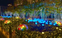 「あべのハルカス 天空のイルミネーション 2025」開催。天空のファンタジアがテーマ！庭園からの夜景とイルミのコラボも必見